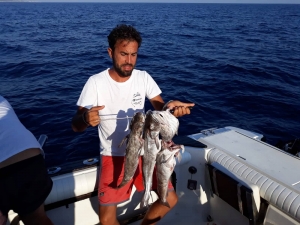 Péche de fond haute mer Salento