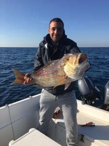 pêche traîne fond salento