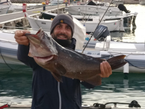 pêche traîne fond salento